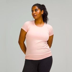 Lululemon swiftly tee in pink